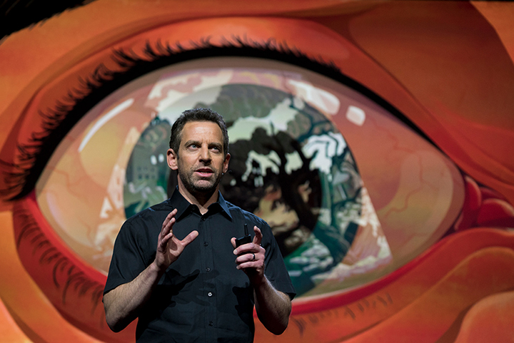 Sam Harris TED talk Illustrations